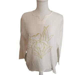 Rak Off-White V-Neck Full Sleeve Top XL - From Thailand